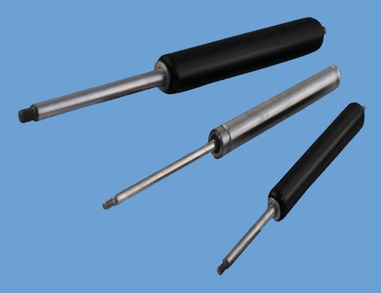 Gas springs and accessories