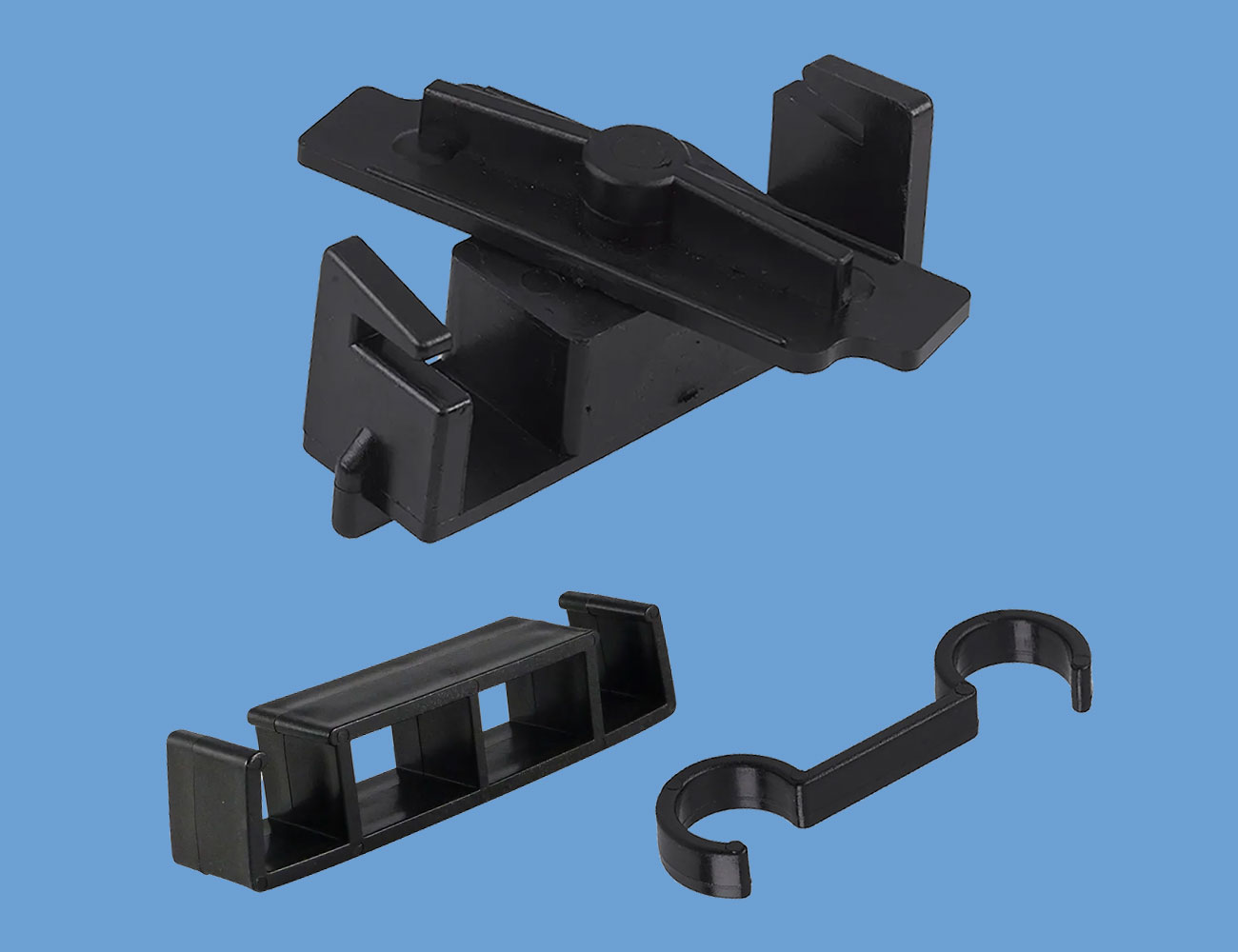 Chair ganging clips and clamps