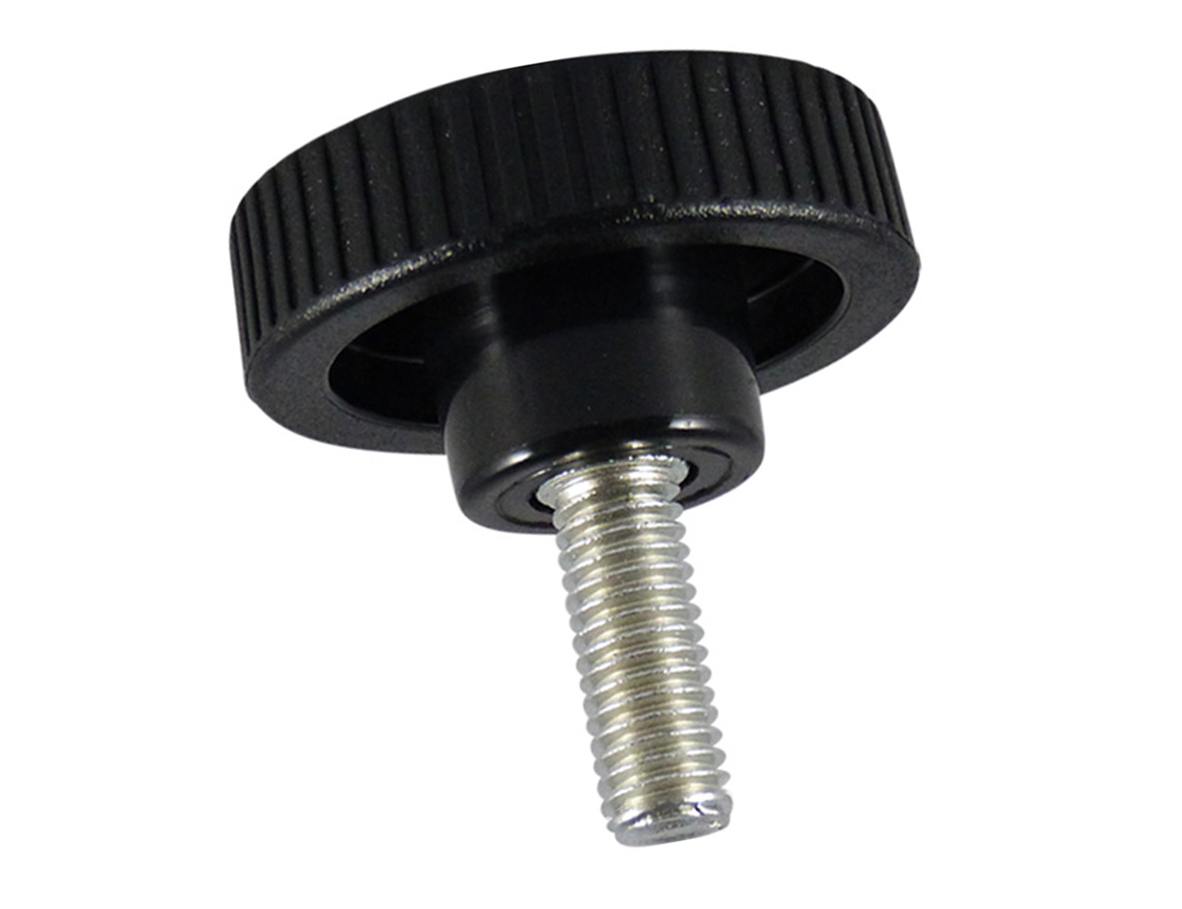Knurled knob - PA – threaded stud