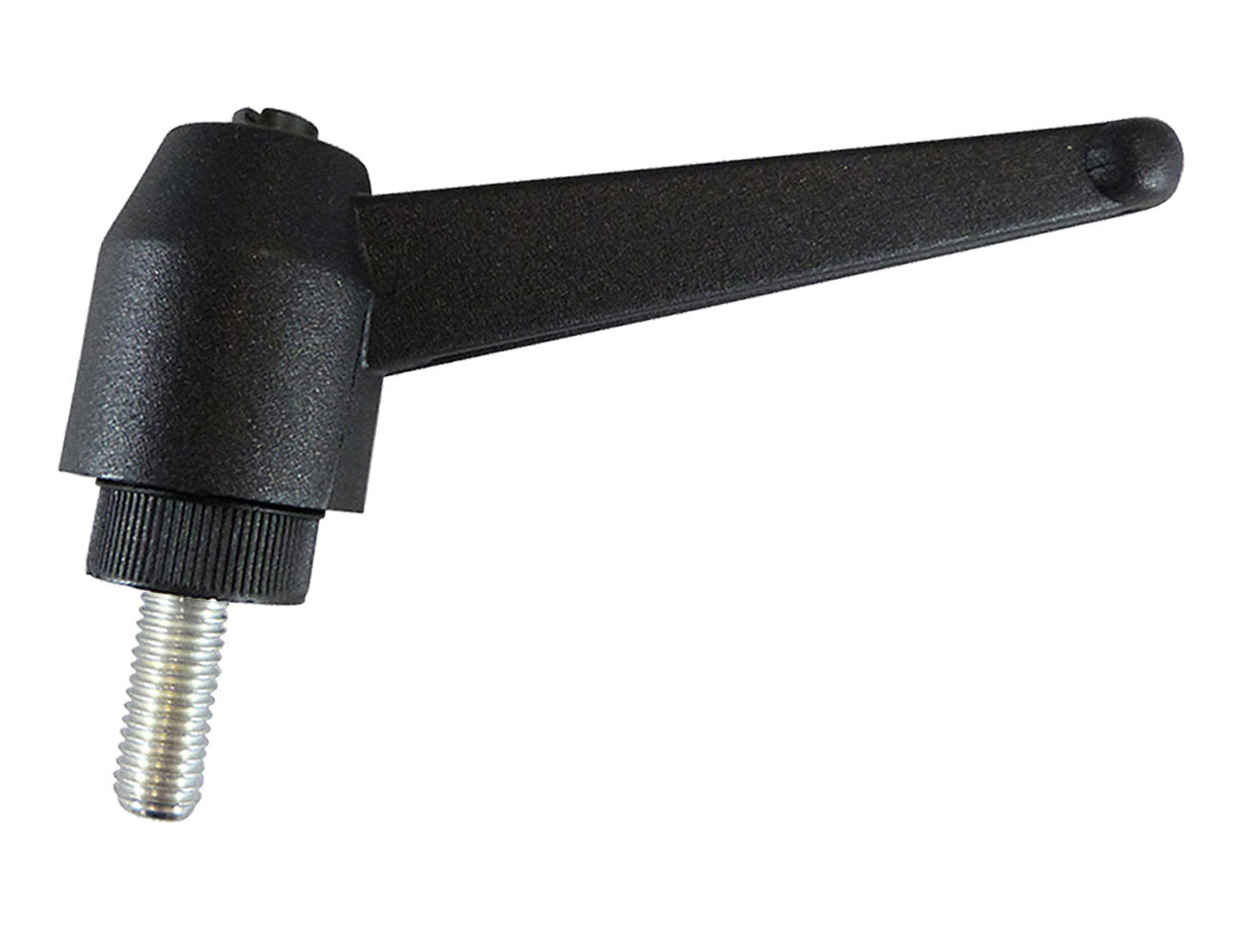 Adjustable clamping handle -PA- threaded stud