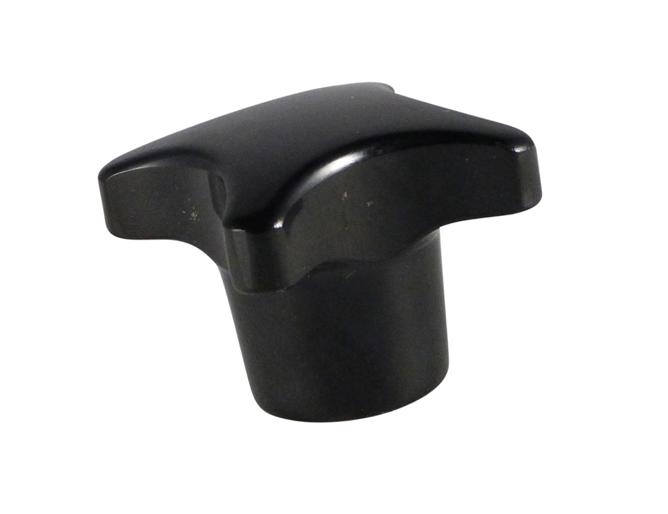 Bakelite 4-lobe knob - DIN 6335 – threaded insert
