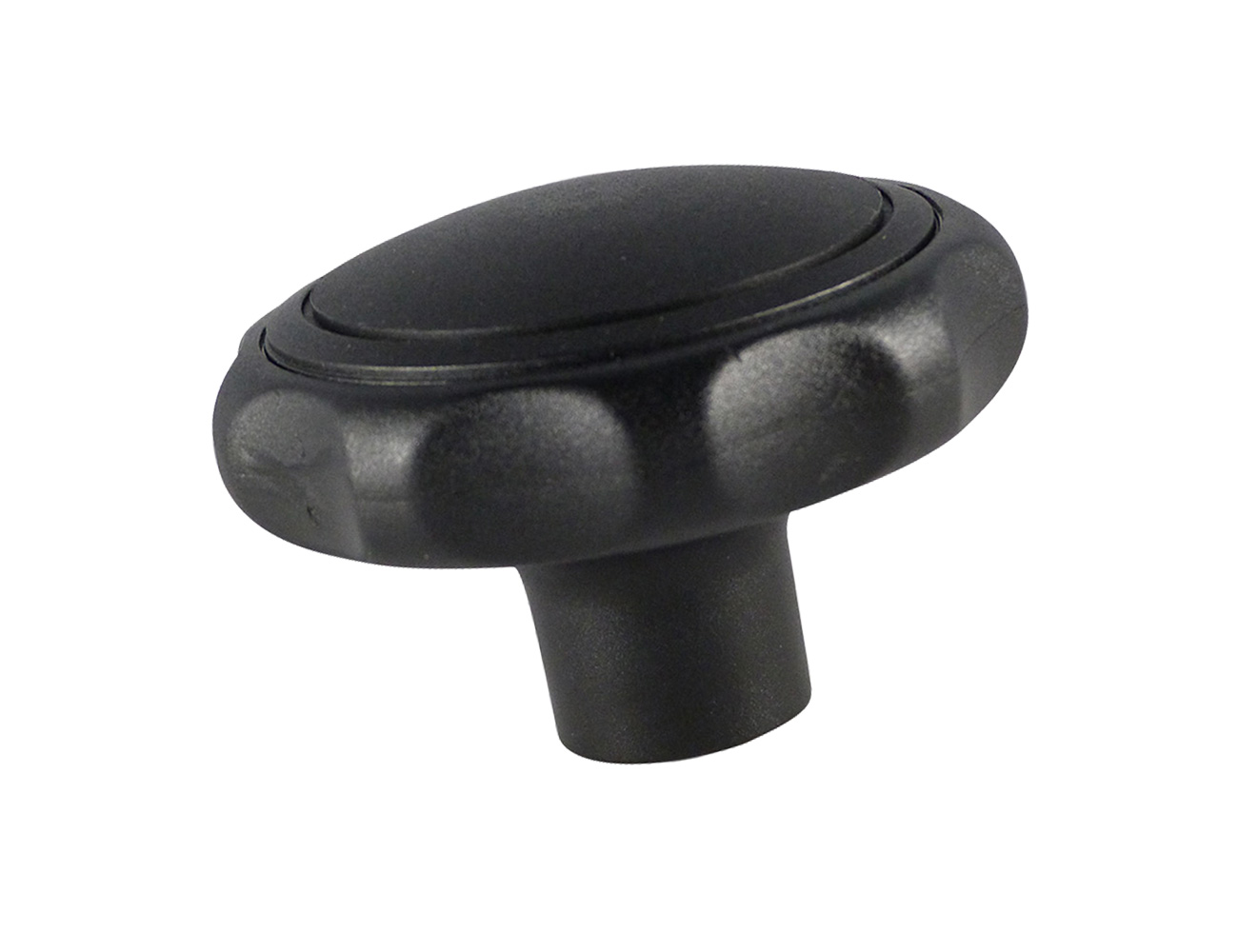 Star knob 2-piece – PA – with pre-fitted nut