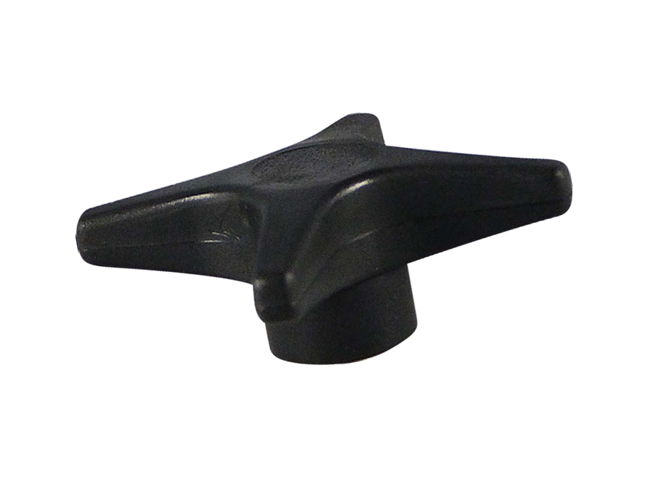4-lobe knob - PA – threaded insert