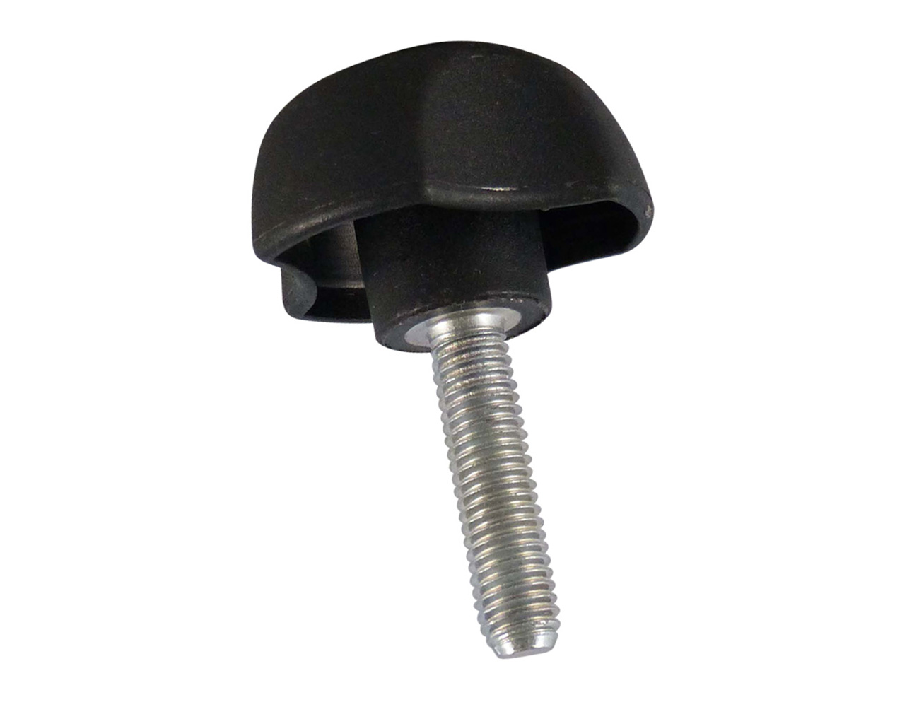 Star knob 3-lobe - PA – threaded stud