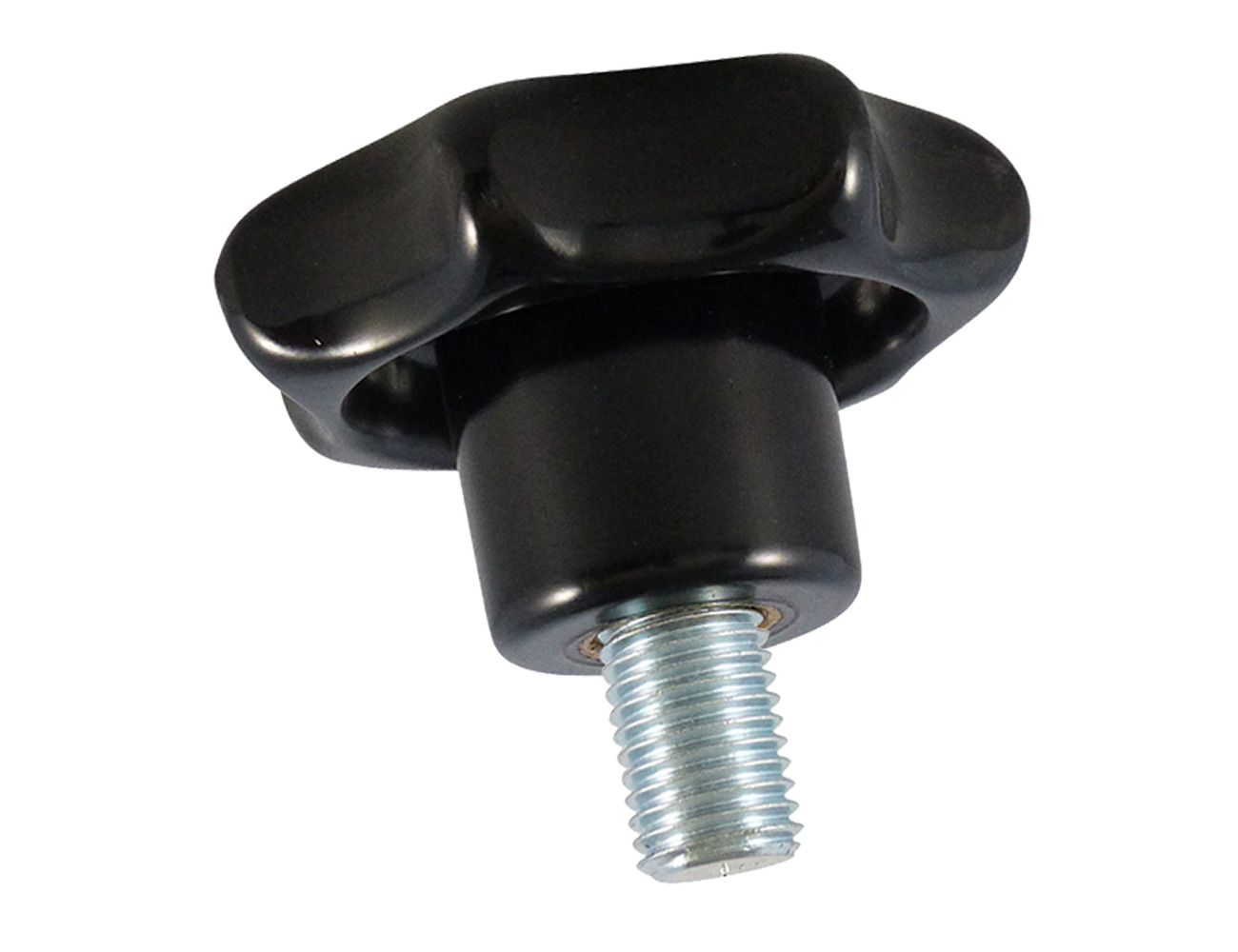 Bakelite star knob - DIN 6336 – threaded stud