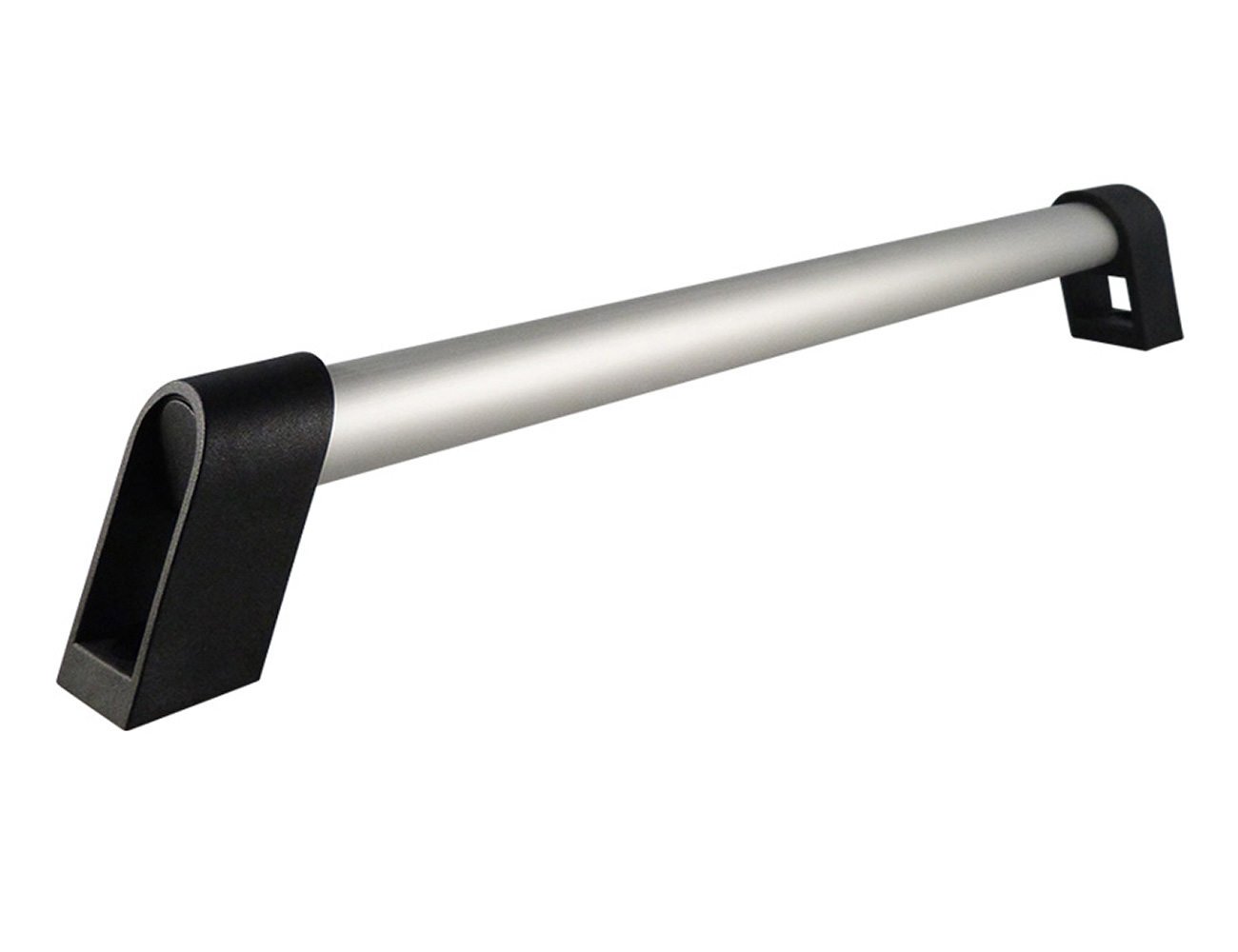 Pull handle - aluminium handle with PA end pieces