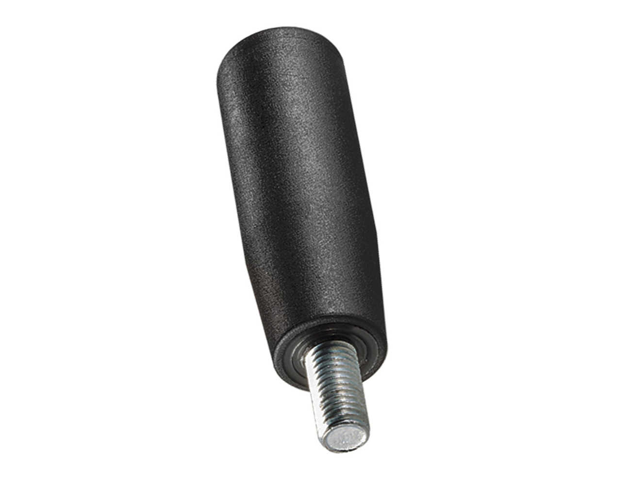 Cylindrical handle - PA - threaded stud
