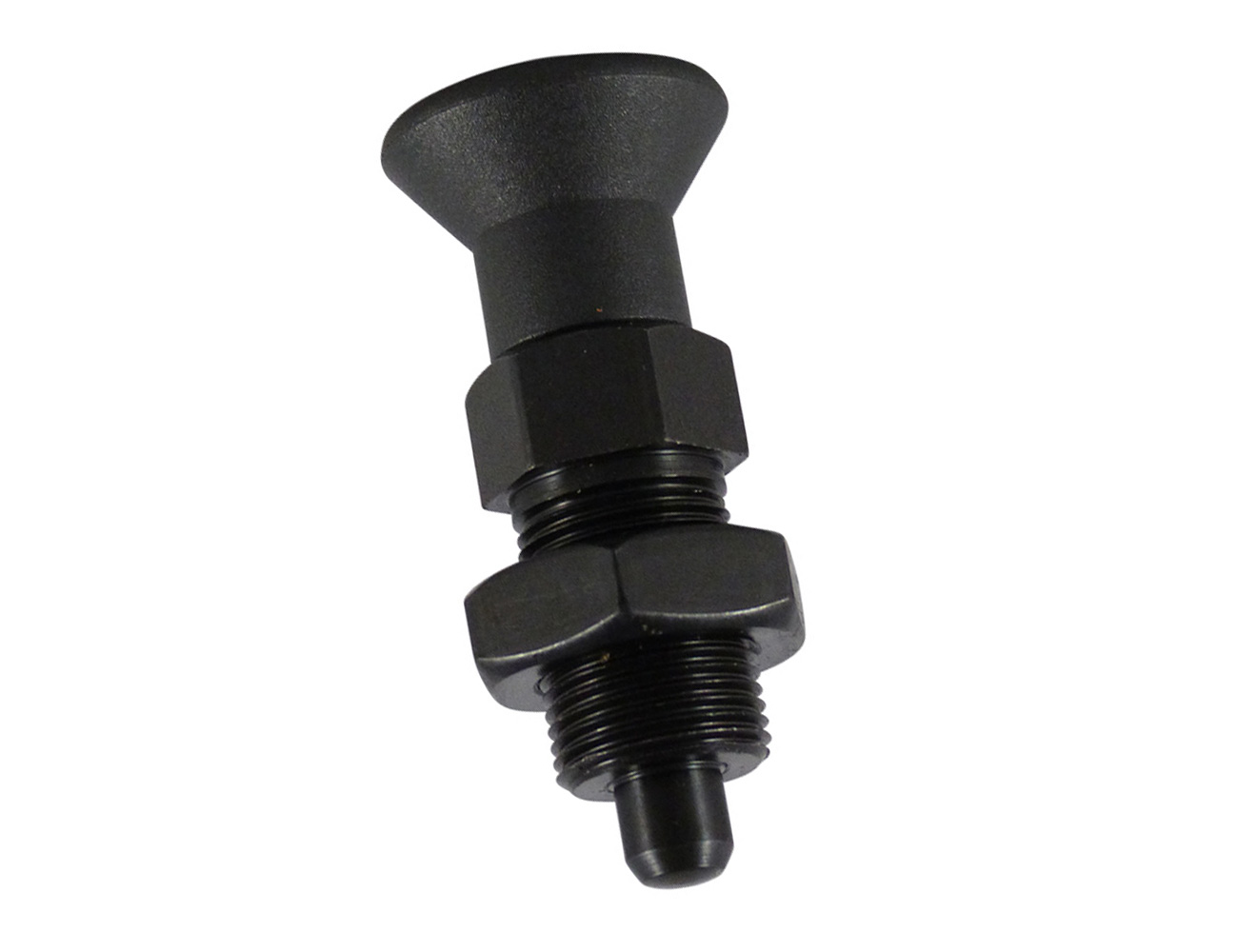 Indexing plungers with hexagonal bond - steel