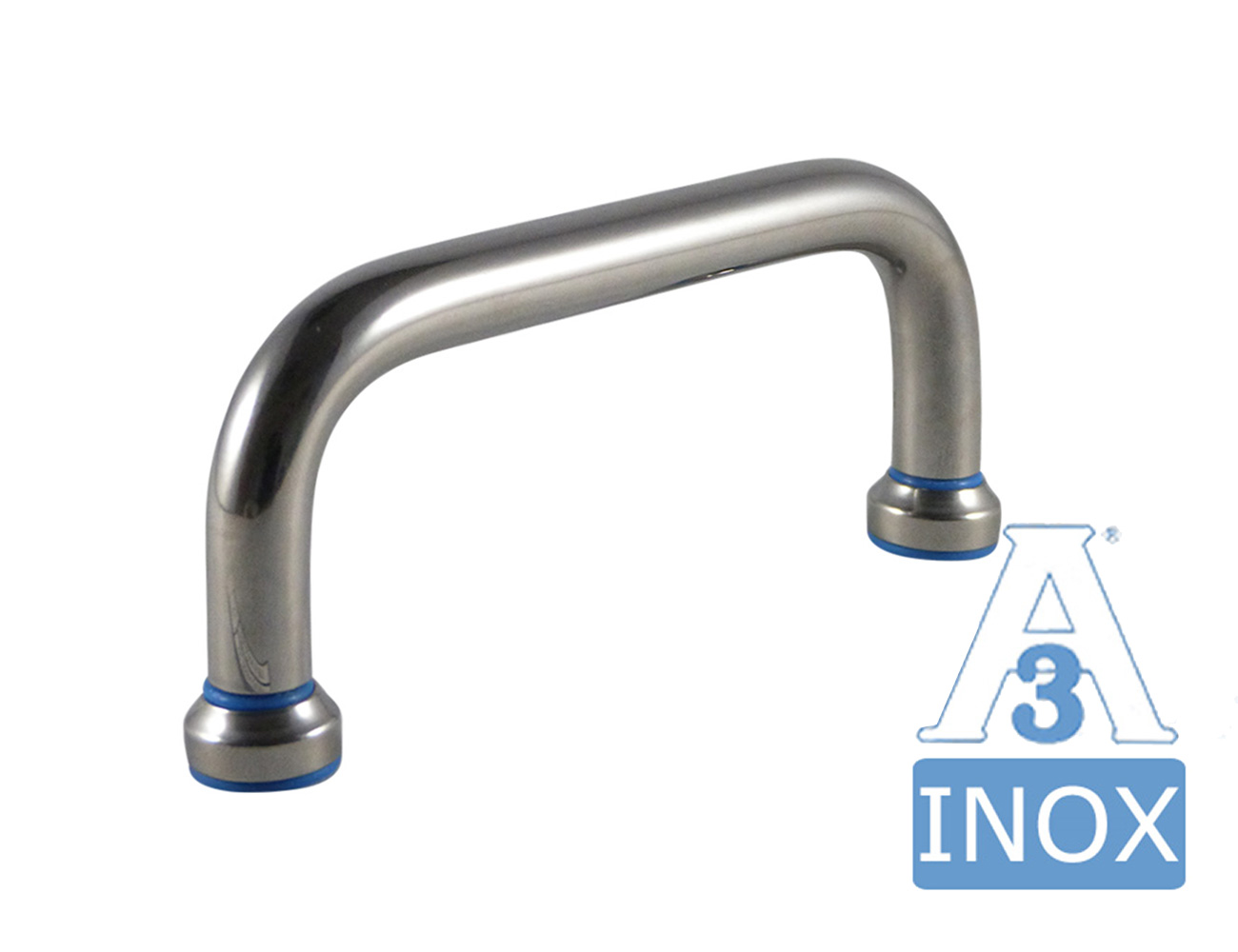 Stainless steel D-Handle – 3-A sanitary standard
