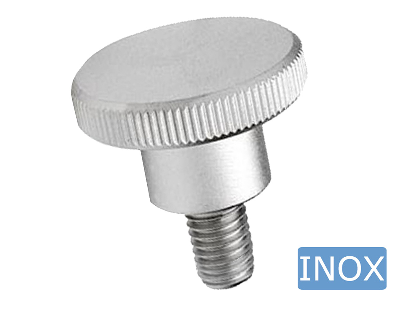 Knurled thumb screws high type - stainless steel  - DIN 464