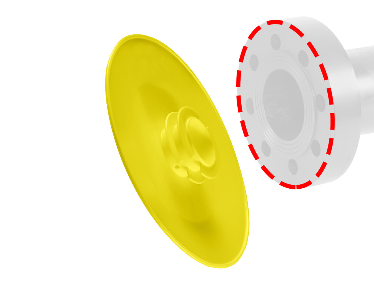 Flange protectors – push-in