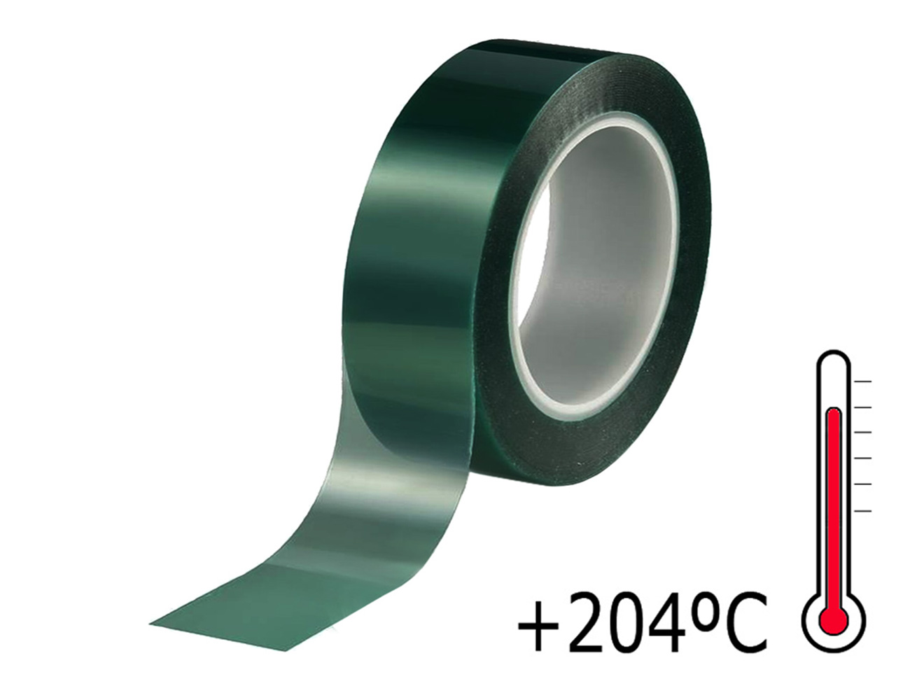 Heat resistant polyester film adhesive masking tape +204ºC