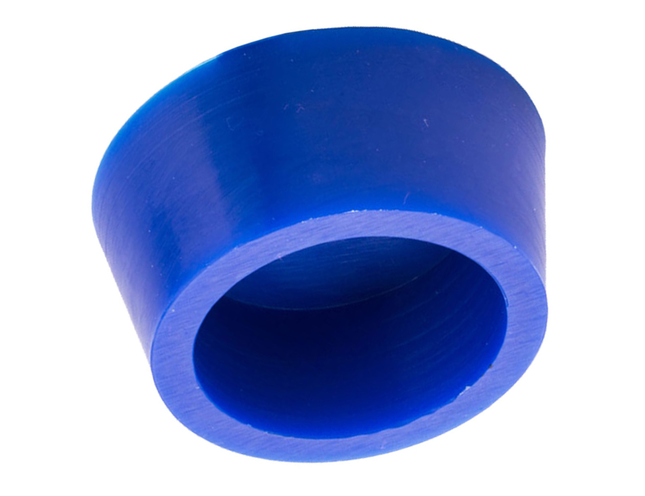 Hollow end silicone rubber tapered plug