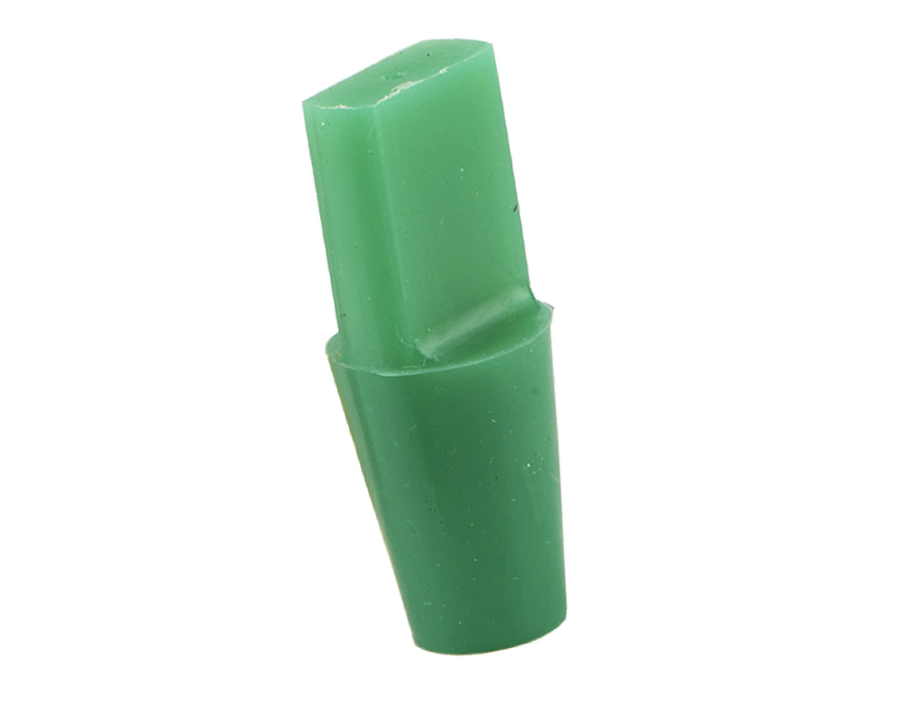 Conical plug with pull tab - silicone