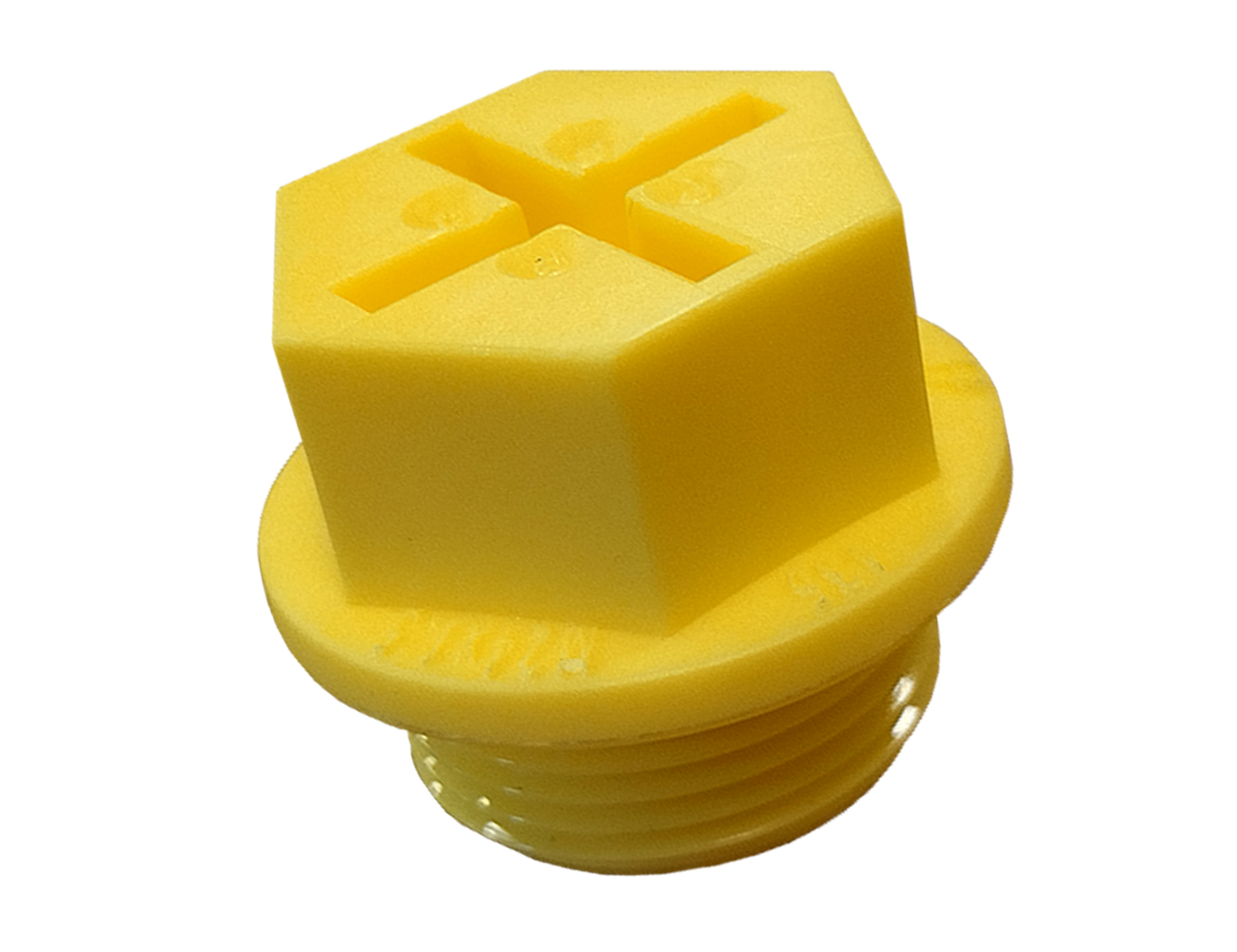 Threaded sealing plugs with rim seal - pressure tight - BSP/Gas 1/8"x28