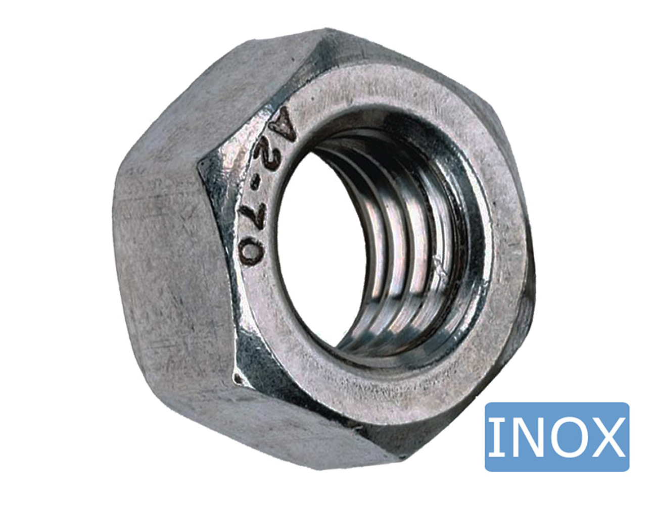 Hexagon nut - DIN 934 – stainless steel A2