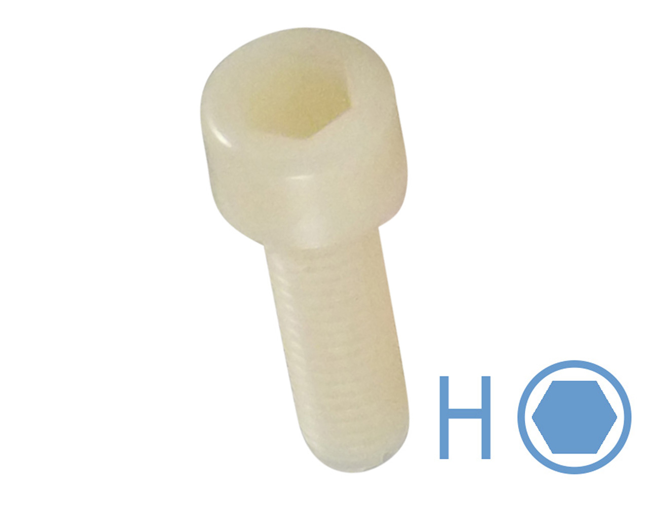 Plastic hexagon socket head cap screws - DIN 912