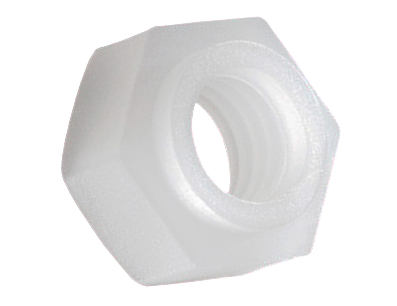 Hexagon lock nut - plastic