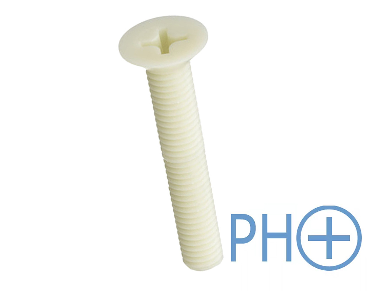 Cross recessed countersunk head screw – DIN 965 - plastic