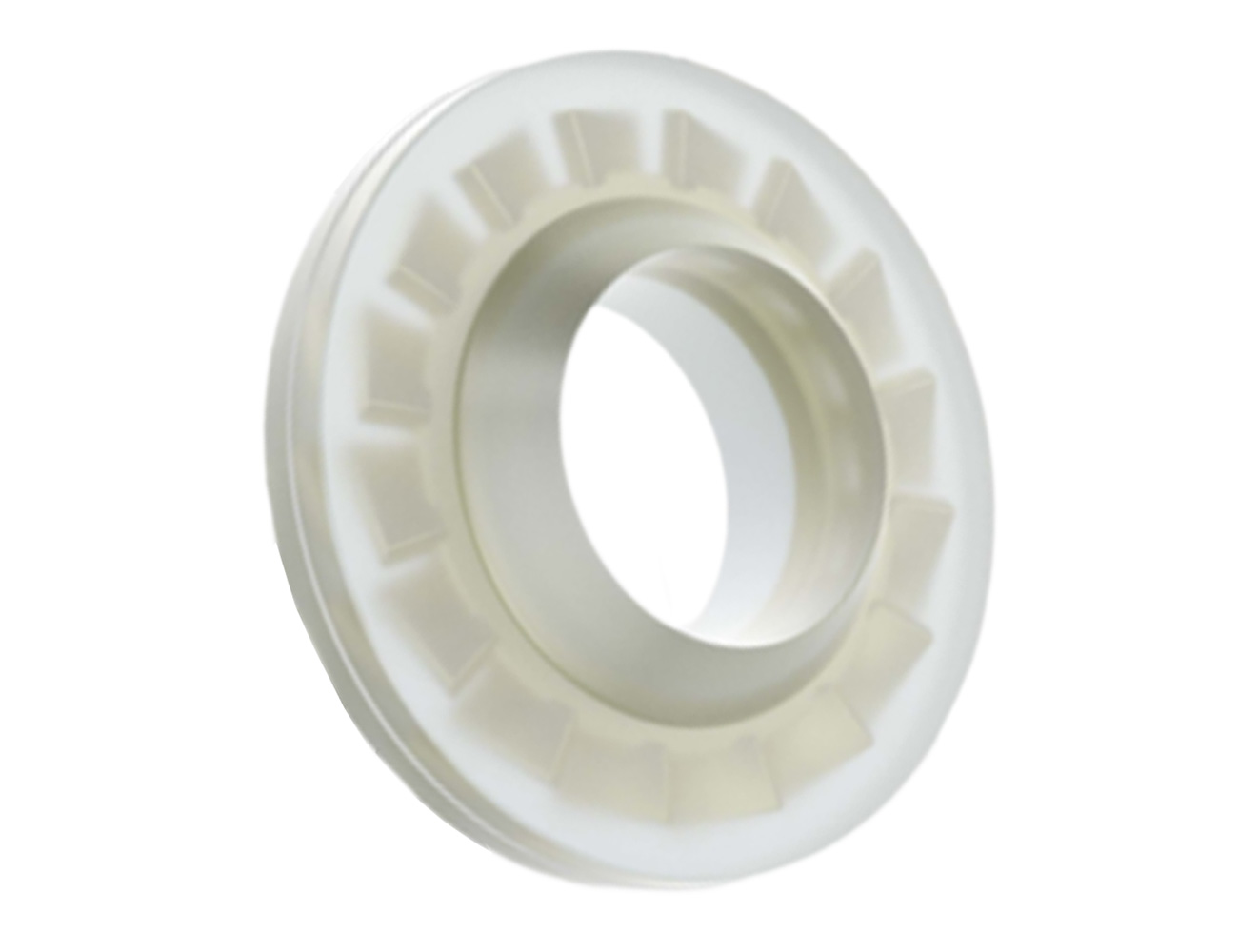 Locking and sealing washer M3 7 X 1.3 bi-material PA/stainless steel