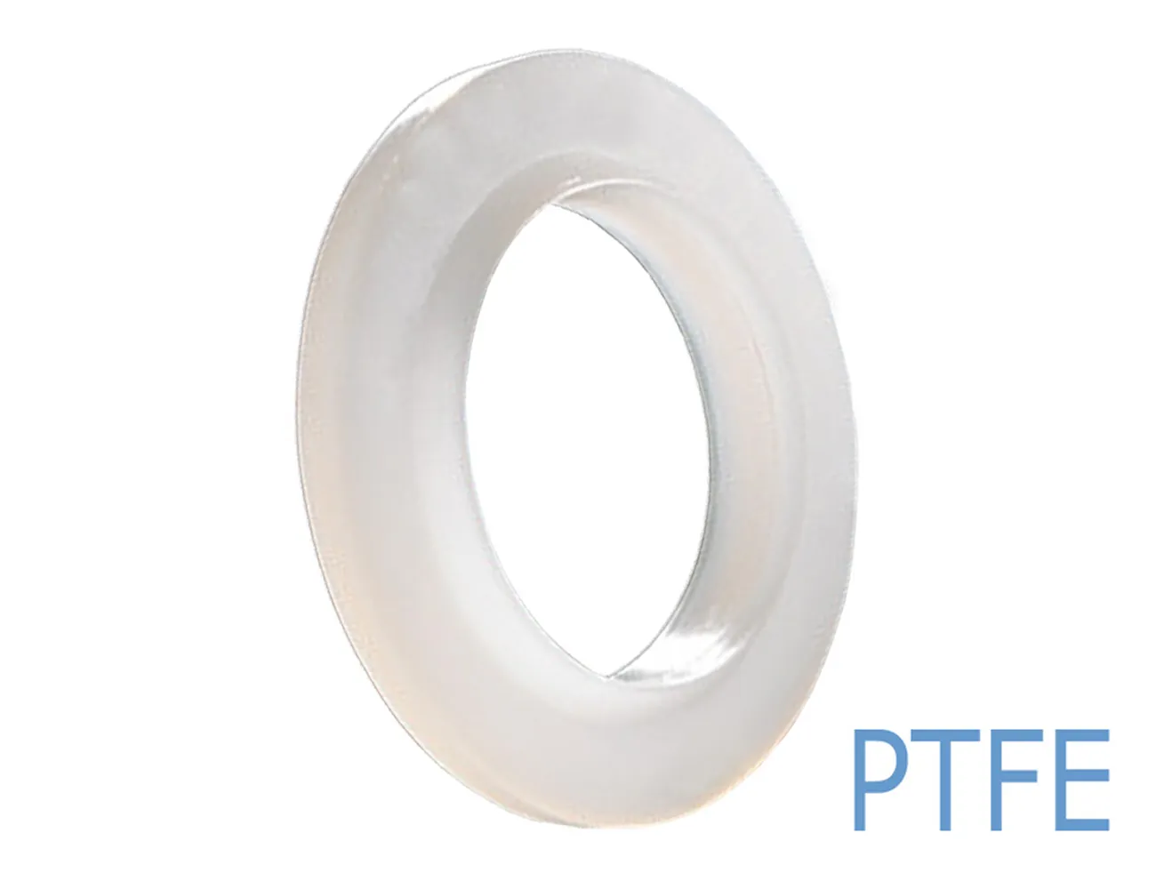 Locking and sealing washer PTFE - M 3 and 1/8” - white