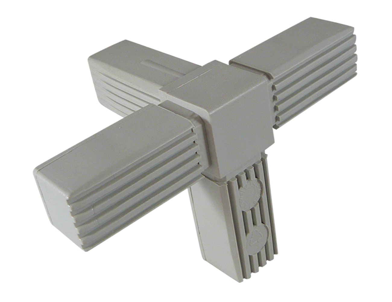 Tube connectors single-piece design 3D4 - multi-dimensional Tee