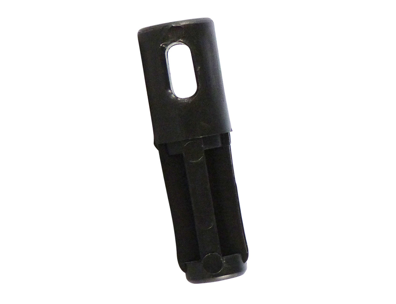 Tent ridge pole tips