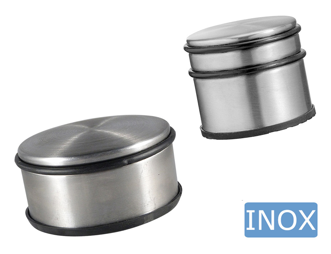 Stainless steel doorstops