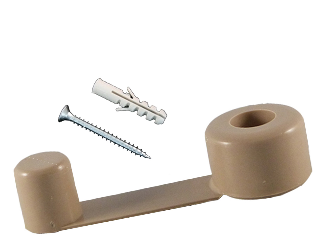 Door stop with catch