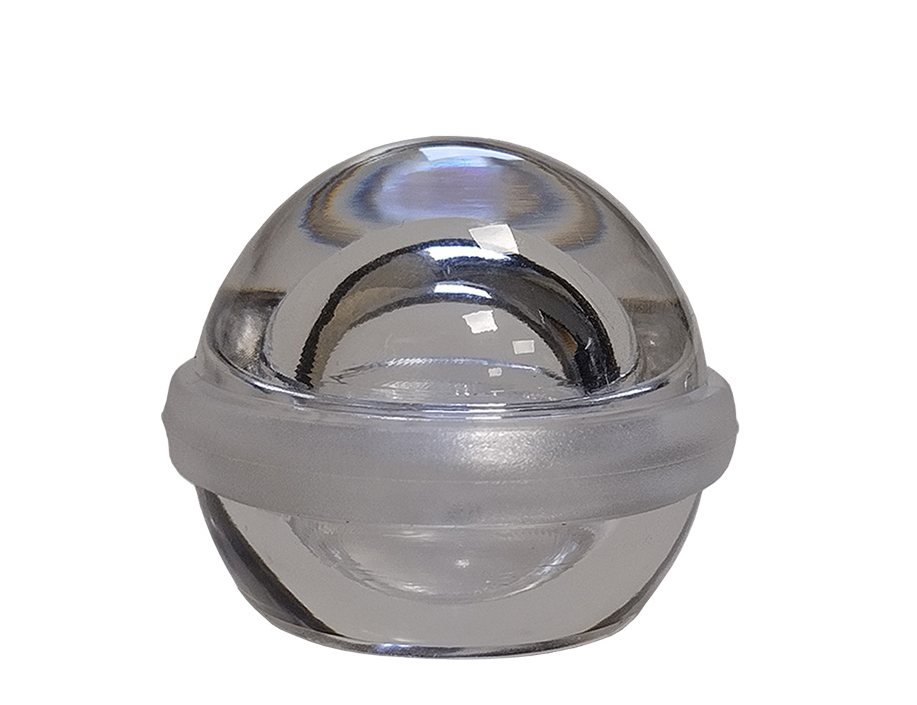 Self-adhesive door stoppers - ball shaped - transparant