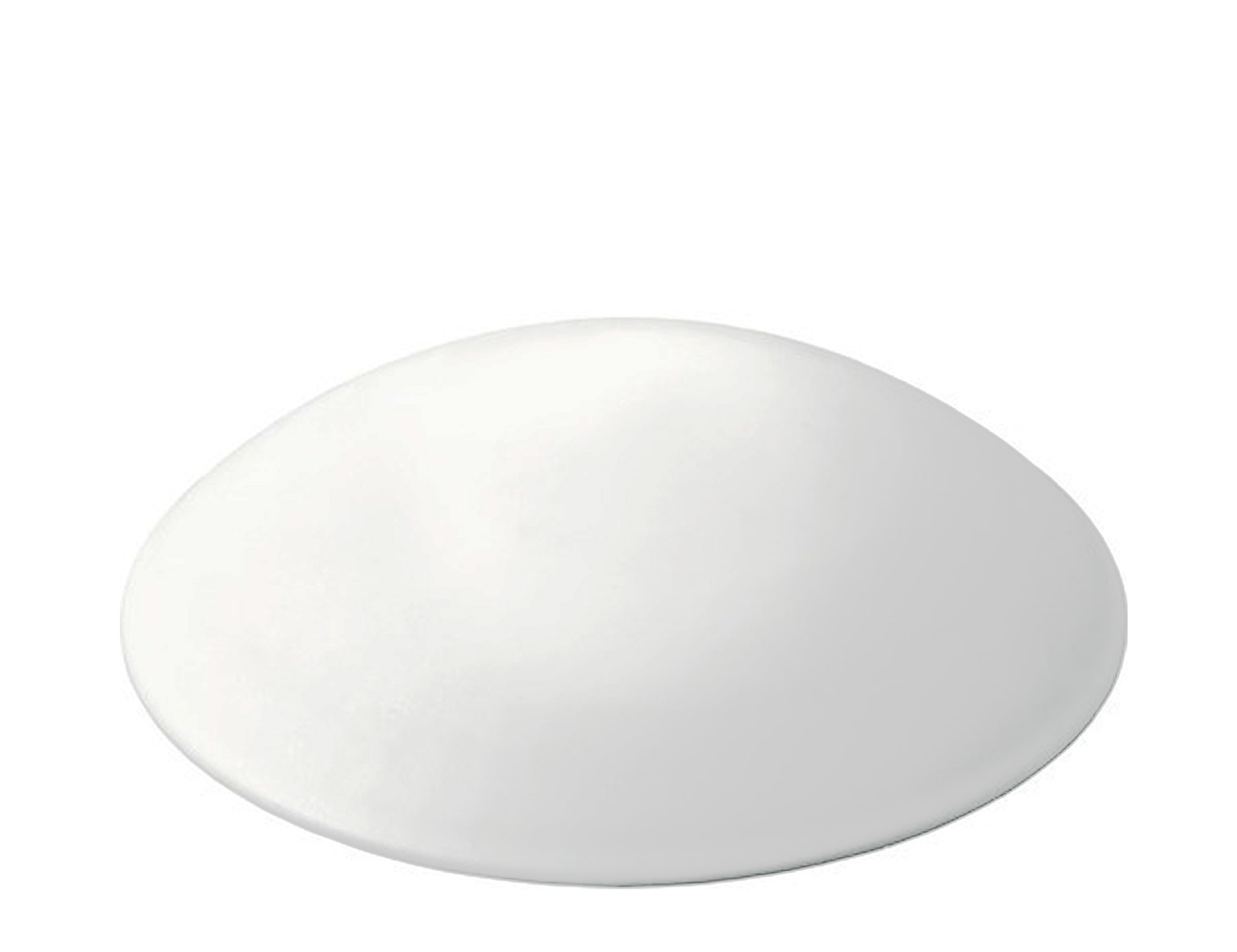 Self-adhesive door stoppers - domed - wallmount