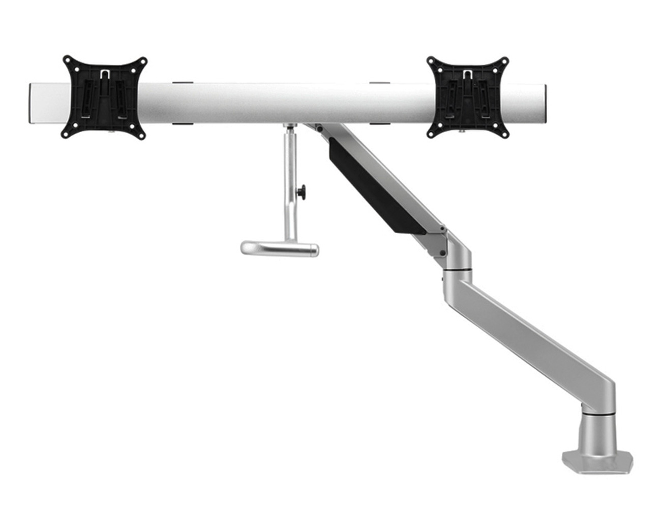 Monitor stand Damian -  KIT – gas spring arm 2-10kg + crossbar – dual screen