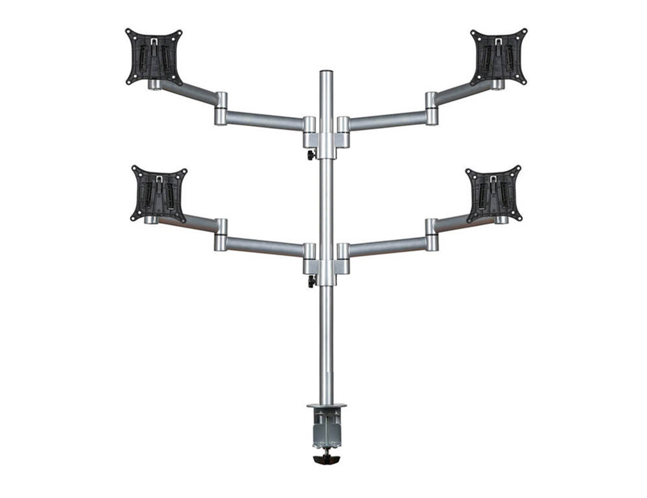 Monitor stand B-Sky ECO 3 – KIT - support post with static arms – quad screens