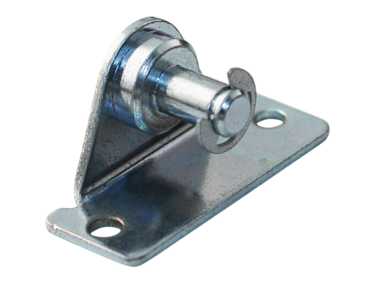L-bracket - pin with lock ring