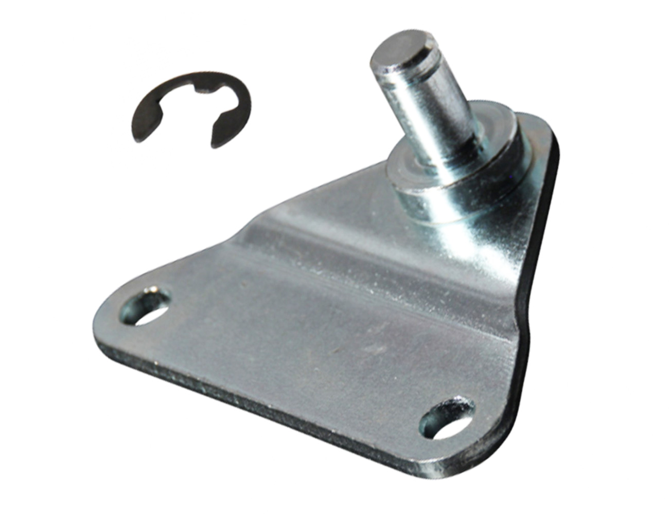 Side bracket - pin with lock ring