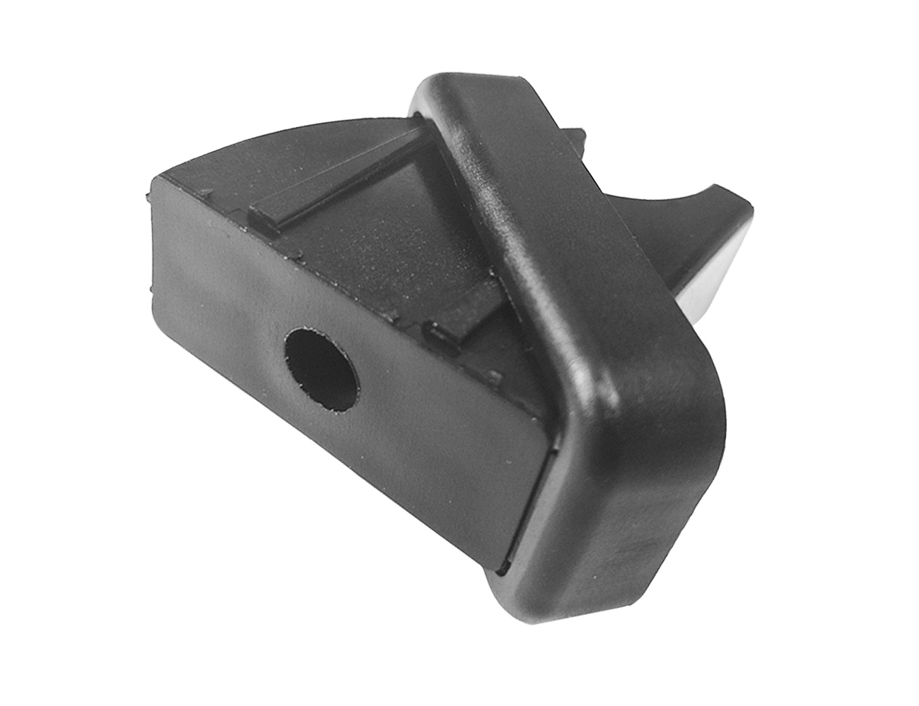 Variable blind connectors for hollow bar fencing