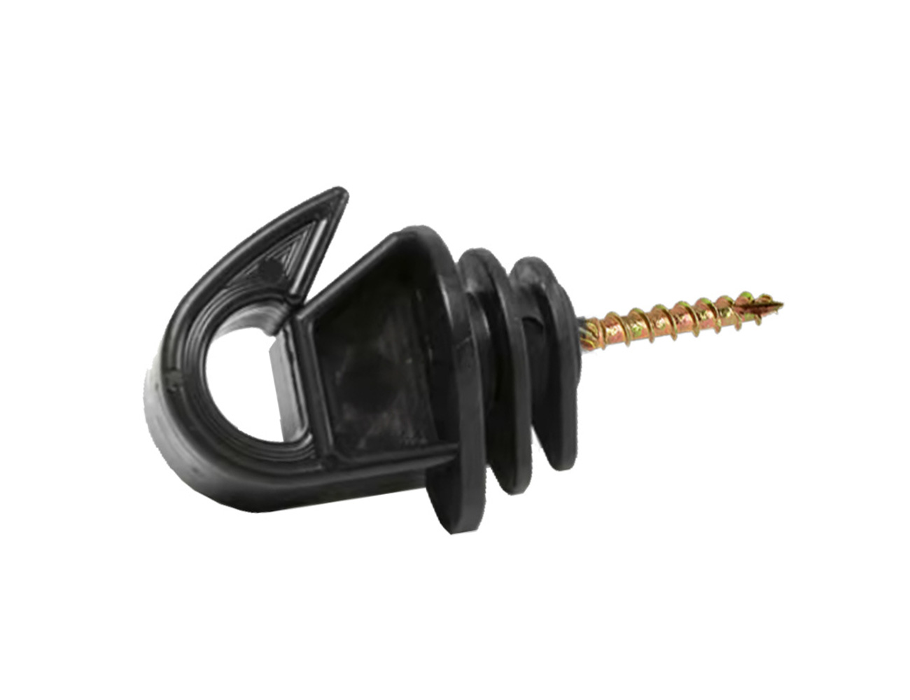 Screw-in offset insulators