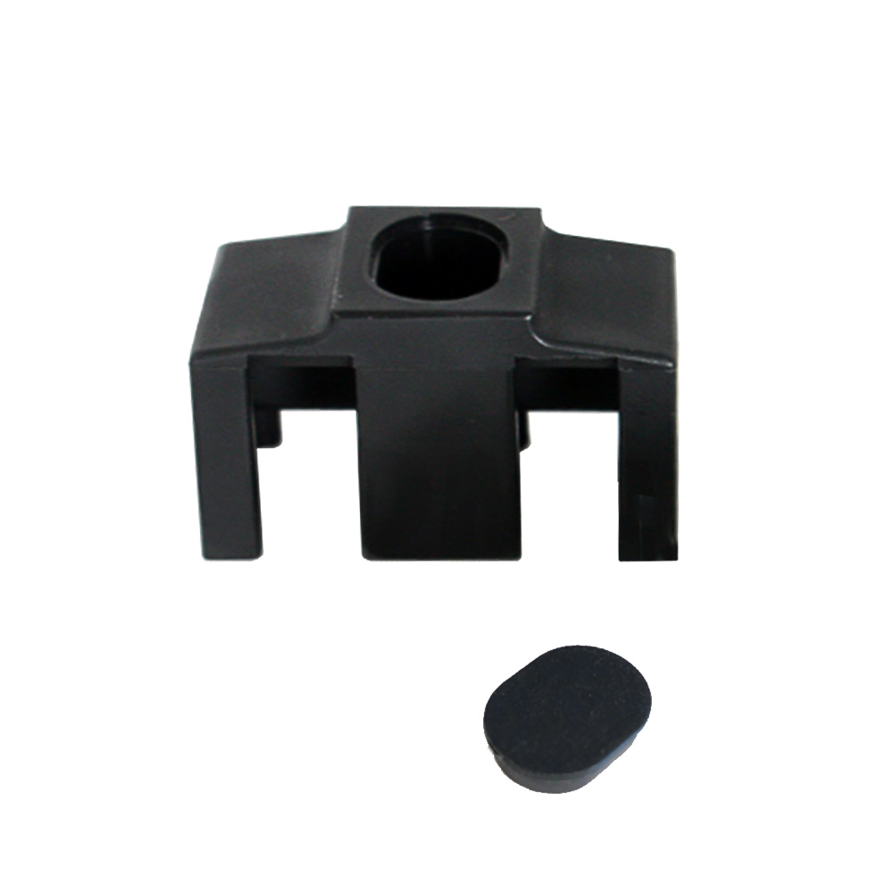 Verpas - Mesh fencing clip for 3D V-shaped mesh panels - black