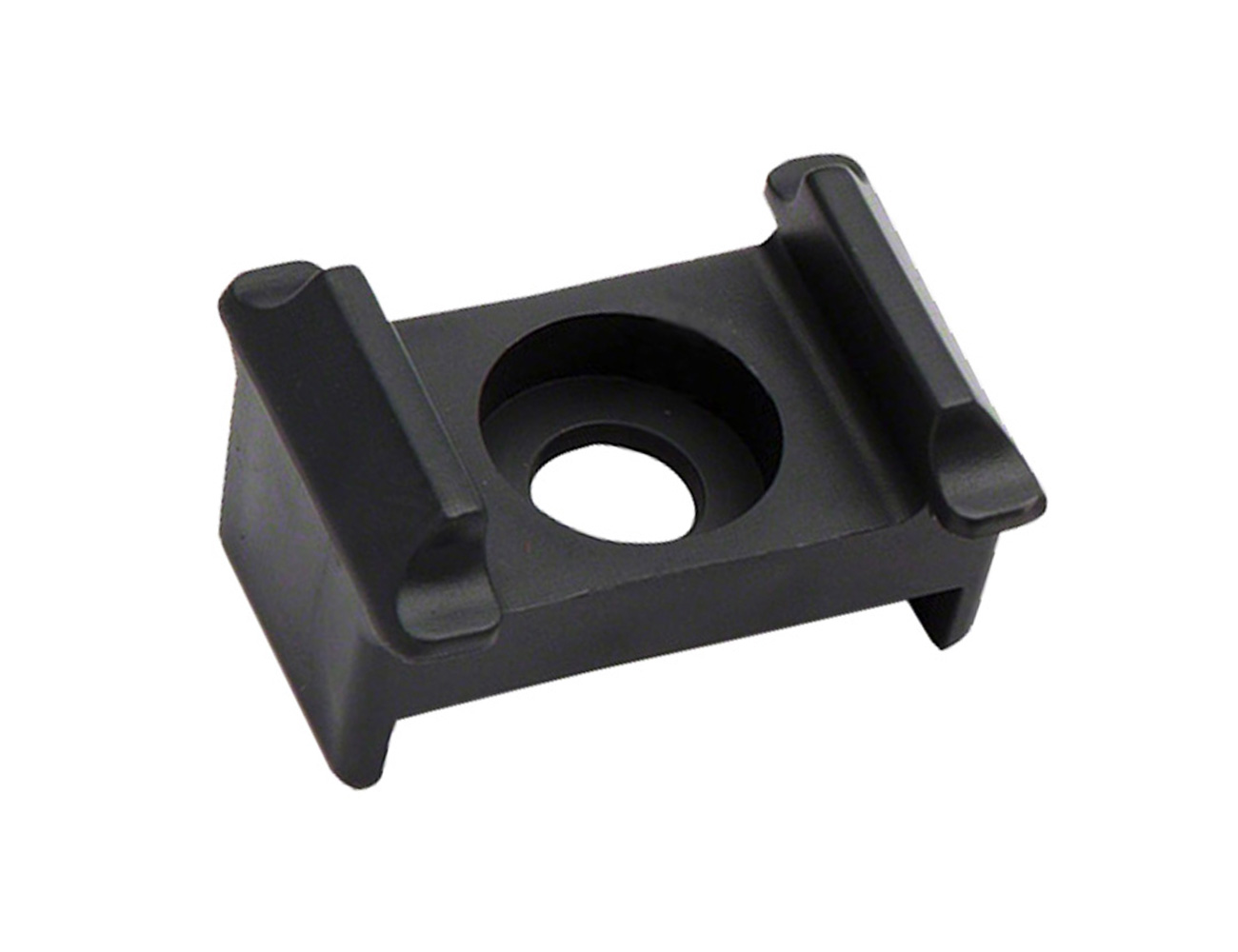 Mesh fencing clips with positioning legs and hooks