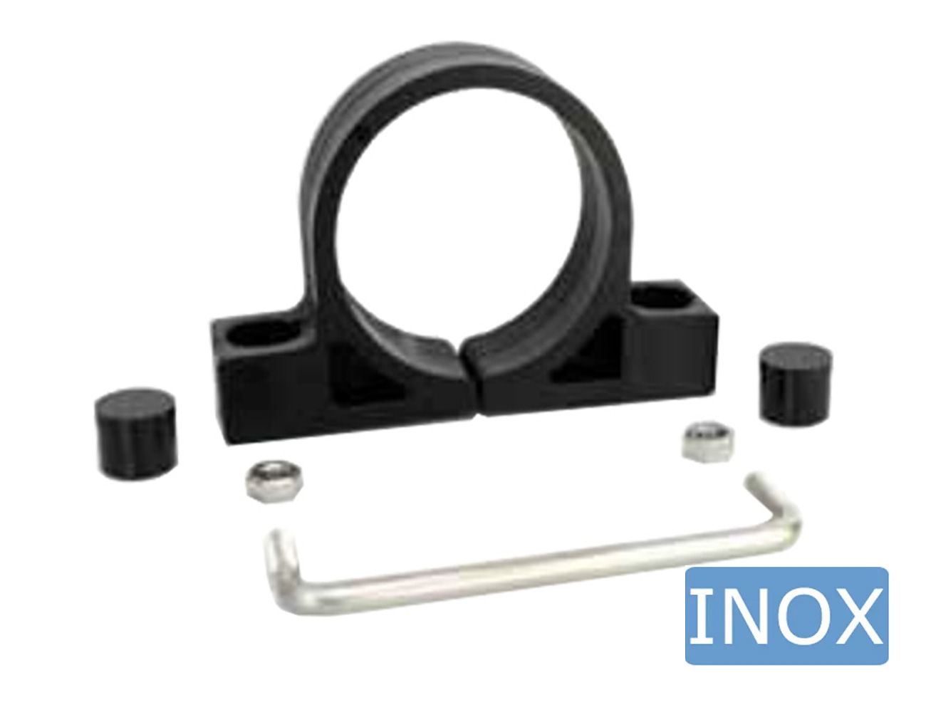 Plastic clamps with stainless steel closure - 1