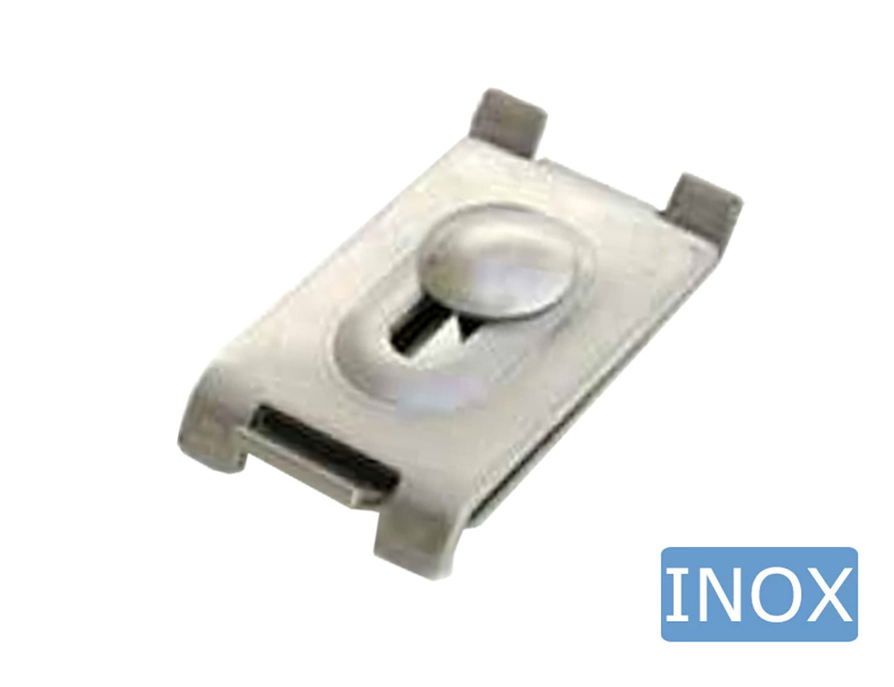 Corner connection bracket for mesh panels – stainless steel