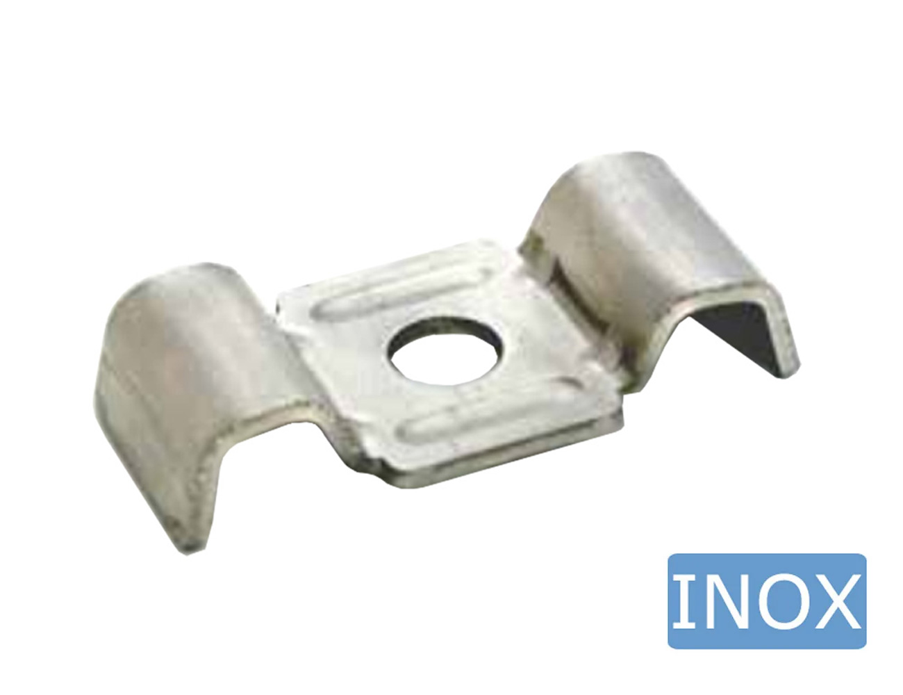 Bracket for mesh panel clips  – stainless steel