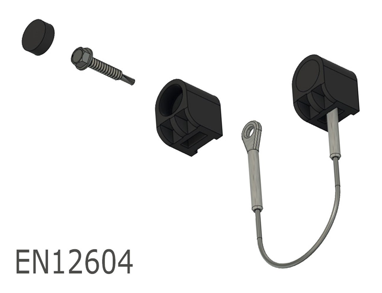 Safety cable for gates – EN12604