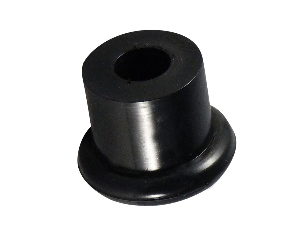End cap inserts without ribbing - heavy-duty quality - for round tube
