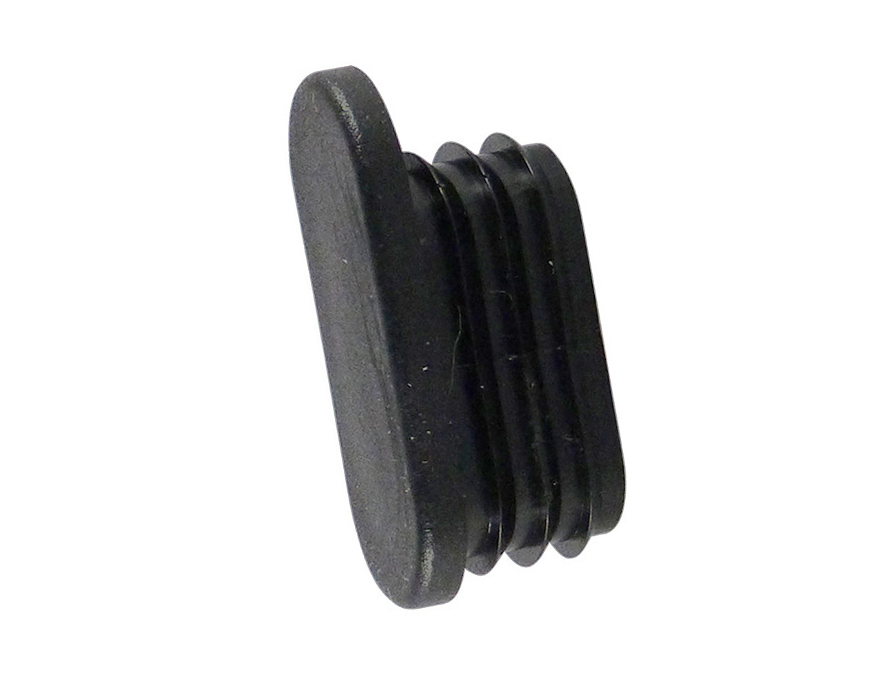 Garment rail inserts with stopper