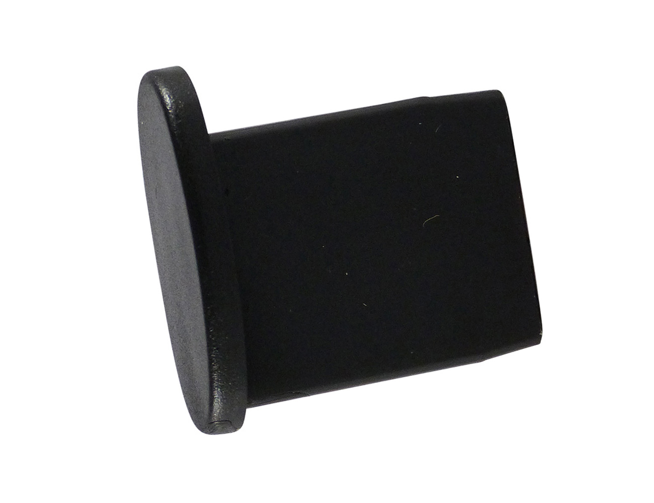 Garment rail inserts without ribs with stopper