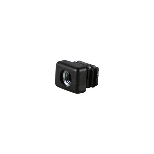 Verpas - Inserts with metal thread for rectangular tubes 50x30 M8 black