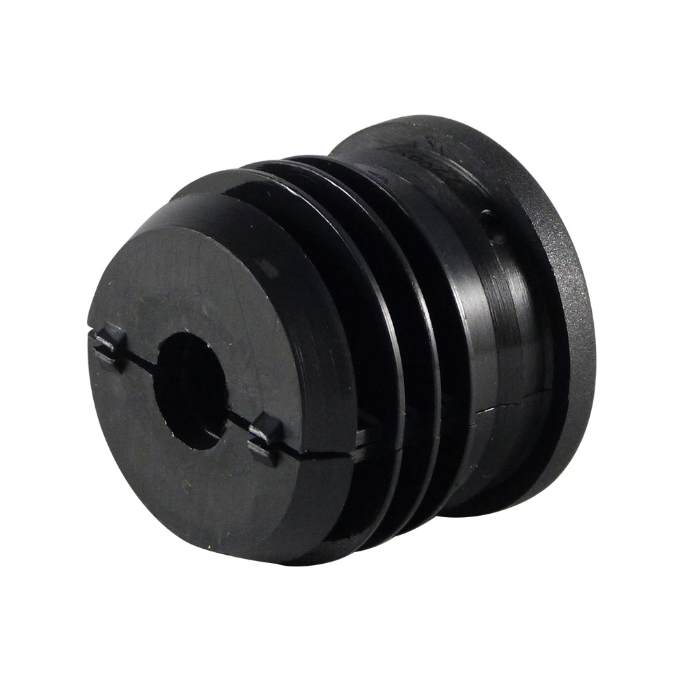 Split-body tube inserts (2-part) with separate nut - round tube - verpa