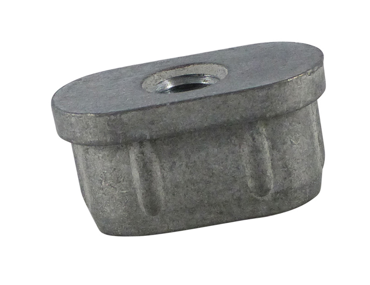 Die-cast zinc tube inserts – flat oval