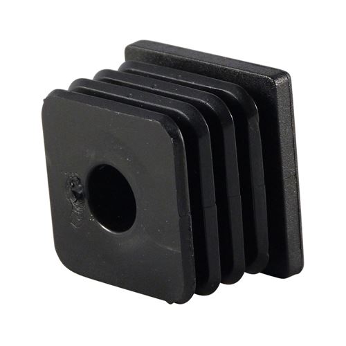 Verpas - Inserts 45 x 45 with plastic thread M10 - black